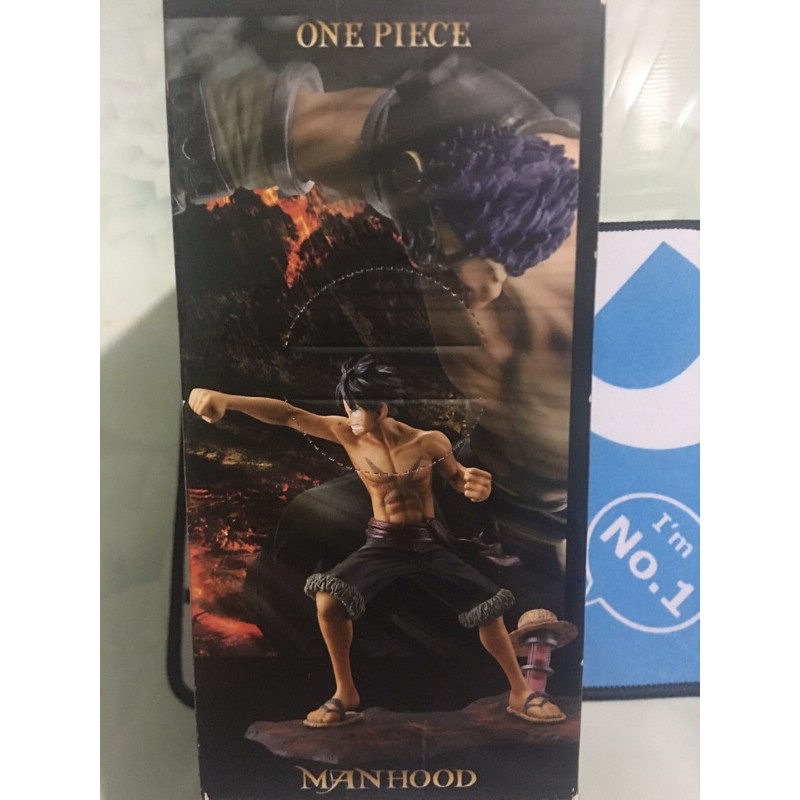 MÔ HÌNH ONEPIECE DXF MANHOOD MONKEY D LUFY FULL BOX TEM VÀNG