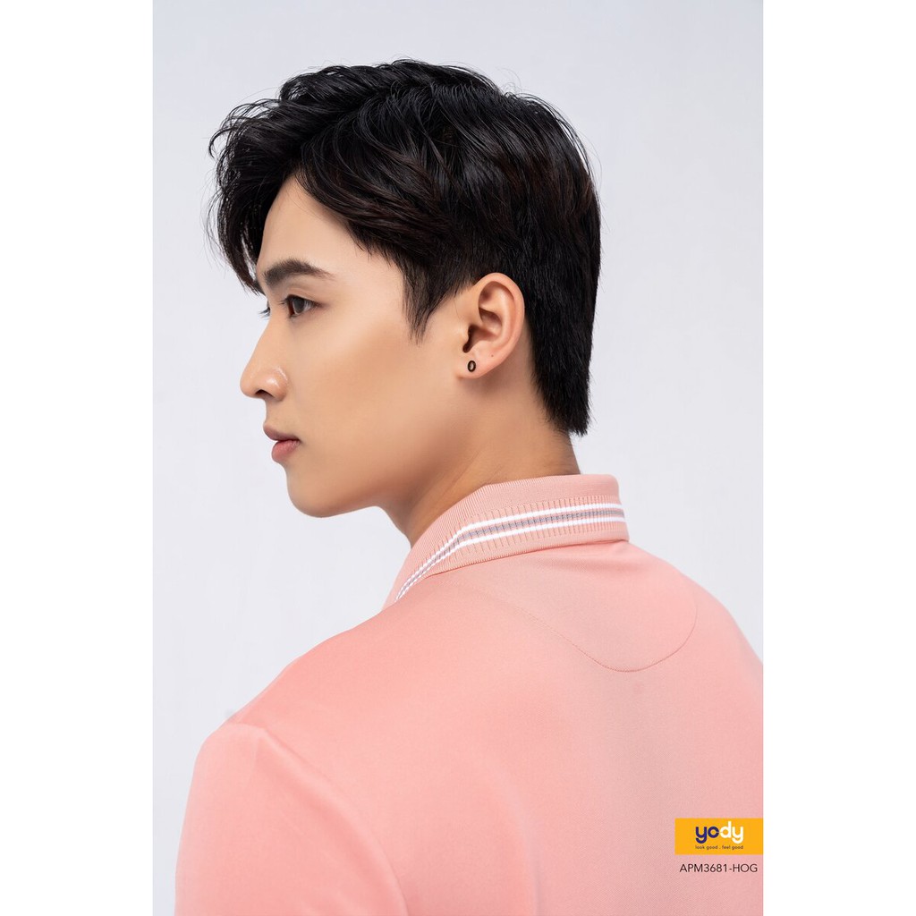 Áo polo nam coolmax phối bo YODY kiểu dáng trẻ trung thoáng mát - APM3681 | BigBuy360 - bigbuy360.vn