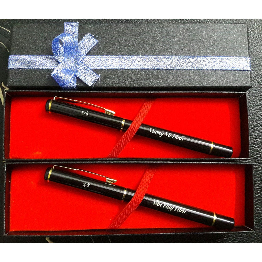 Bút Kim Loại Khắc Chữ Miễn Phí Theo Yêu Cầu - Quà Tặng Tinh Tế Ý Nghĩa Dành Tặng Bạn Bè, Người Thân
