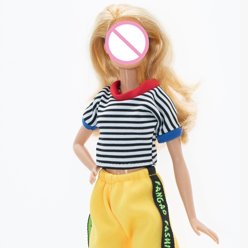 Bộ Quần Áo Thời Trang Handmade Cho Búp Bê 30CM Tỉ Lệ 1 / 6