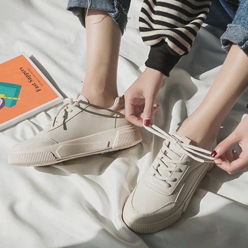 💘 Giày thể thao nữ thời trang 💘Giày nữ  đế mềm thoáng khí 💘 thiết kế mới