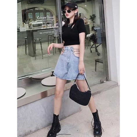 Quần short bò oze Bingship