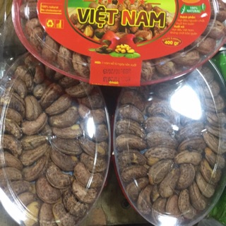 Hạt điều rang muối đóng hộp 400gr