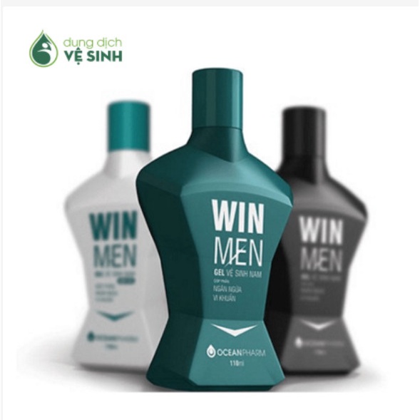 Gel vệ sinh nam Winmen 110ml - Khử mùi, Kháng khuẩn, Giữ ẩm - Hương bạc hà mát lạnh phân phối chính hãng 30shine