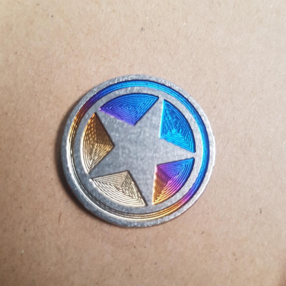 [GIÁ GỐC]  TEM DÁN TRANG TRÍ XE MÁY HÌNH KHIÊN CAPTAIN AMERICA TITAN ĐỘC ĐÁO TRANG TRÍ XE MÁY