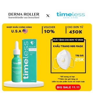 Tinh chất hồi phục da timeless vitamin b5 serum - 30ml