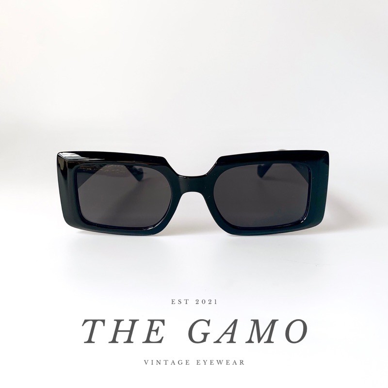 Kính mát kính râm nam nữ THE GAMO phong cách vintage retro unisex gọng hình nhữ nhật | BigBuy360 - bigbuy360.vn