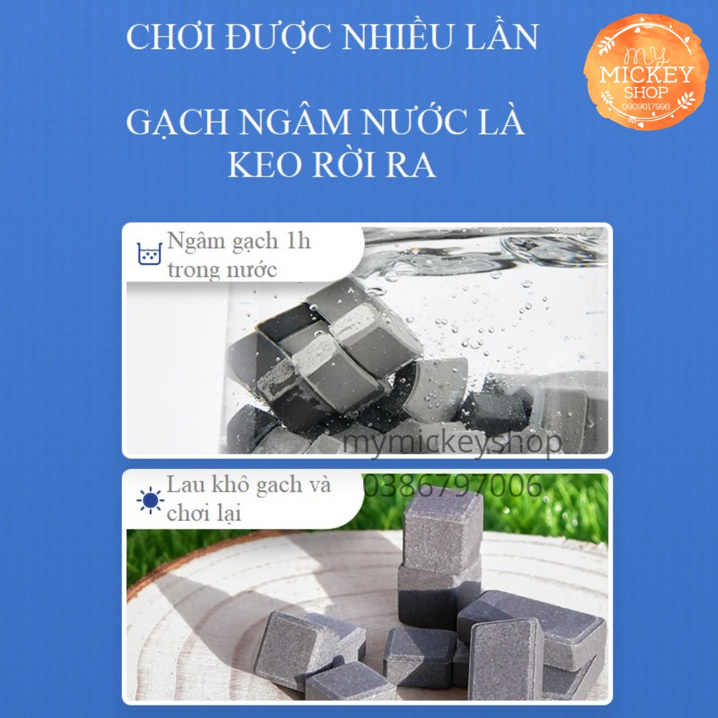 MIDEER STEAM Bộ đồ chơi xếp hình bằng gạch Xây dựng có 5 cấp độ MASTER BUILDER - trò chơi STEAM cho bé từ 6 7 8 tuổi