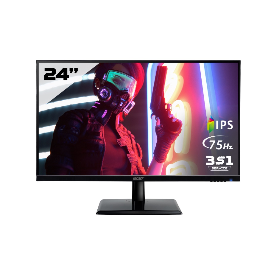Màn hình Acer EK241Y 23.8 inch | FHD | IPS | 75Hz | 4ms | 250 nits | HDMI+DSub