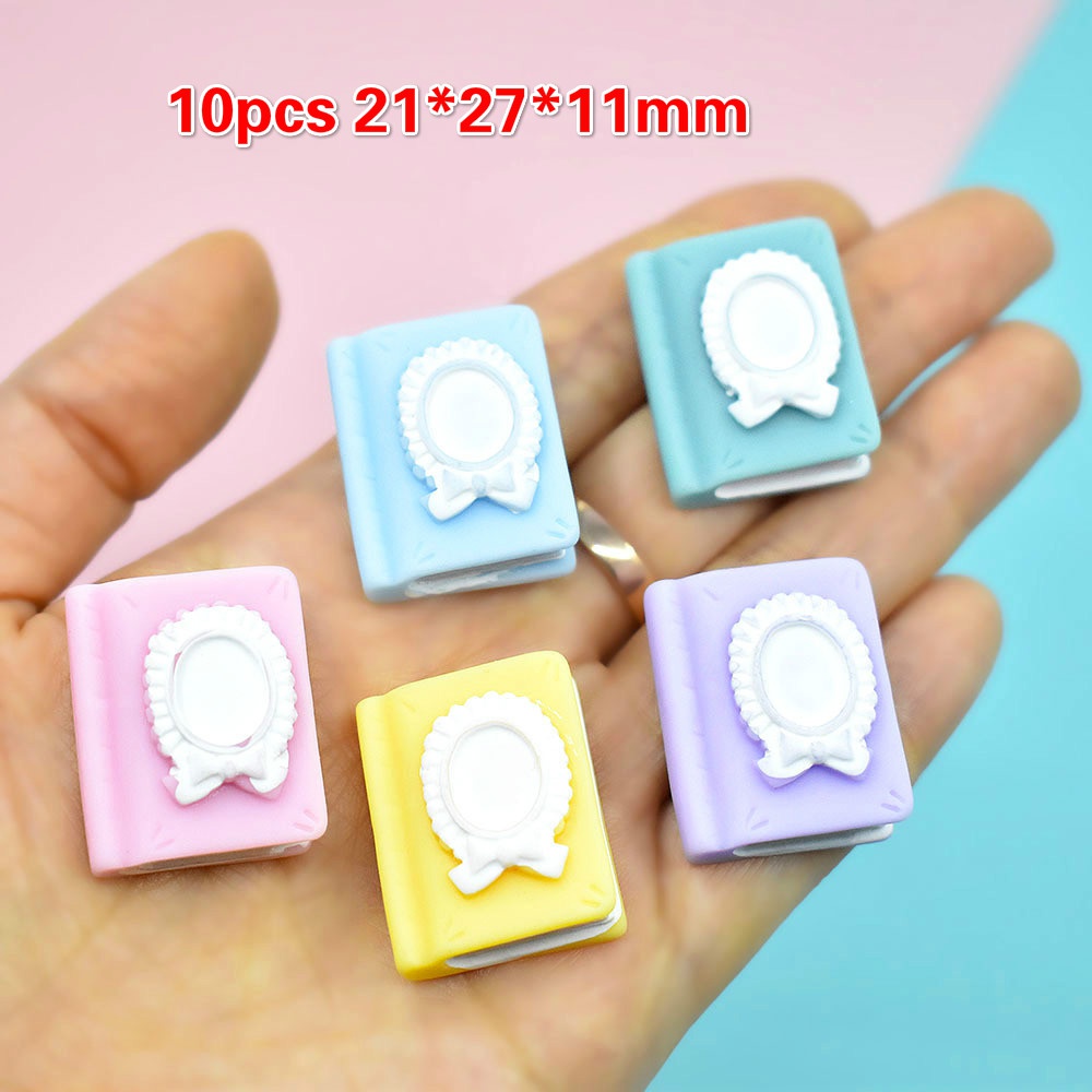 Set 10 Mô Hình Cuốn Sách Xinh Xắn Dùng Để Trang Trí