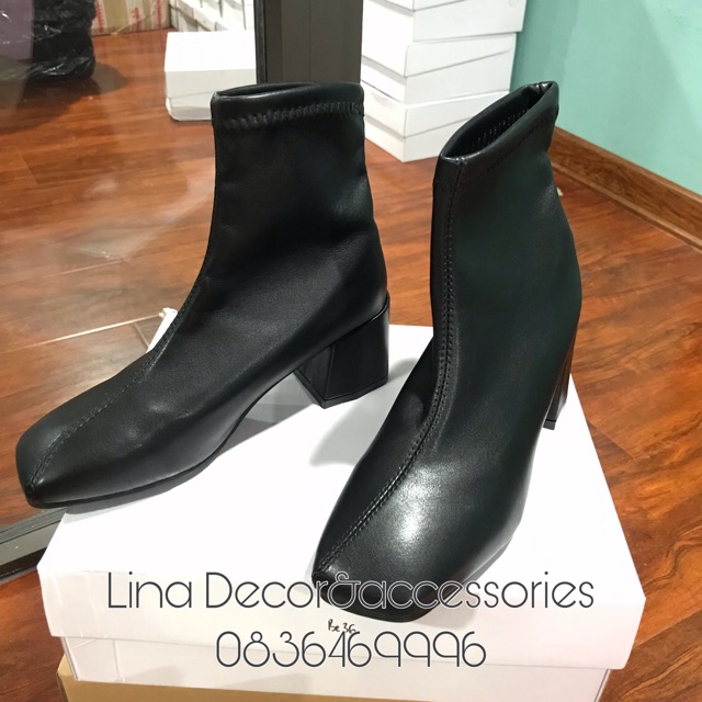 [ CÓ SẴN ] Boot da mũi vuông hàng Quảng Châu fullbox ( ảnh thật ở cuối ) | BigBuy360 - bigbuy360.vn
