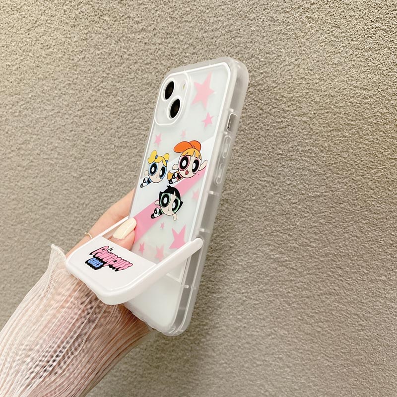 Ốp Điện Thoại Silicon TPU Mềm Trong Suốt Chống Bụi Chống Sốc Có Giá Đỡ Cho IPhone 13 11 12 Pro Max 7 8 Plus X XR XSMAX