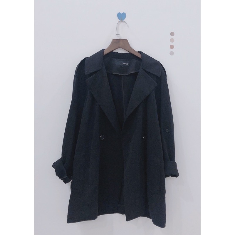 [2HAND] MĂNG TÔ KAKI (TRENCH COAT KHAKI) | BigBuy360 - bigbuy360.vn