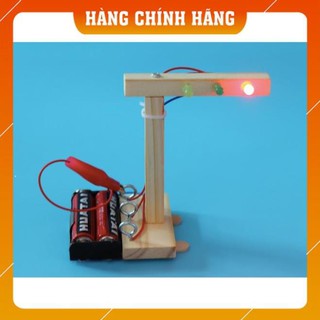 [Hàng Chính Hãng- Quà tặng cho bé] Mô hình đèn giao thông DIY để trẻ tự học STEM