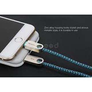 Cáp iphone Lightning Rock 5 5s 6 6s 6plus 6splus