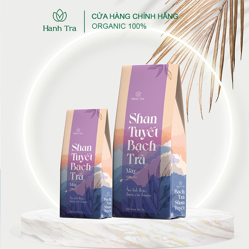 Bạch Trà Mây, Trà Shan Tuyết Cổ Thụ Hà Giang Cao Cấp, Chè Shan Tuyết Thơm Ngon Bạch Trà Mẫu Đơn Ngọt Hậu 35g - White Tea | BigBuy360 - bigbuy360.vn