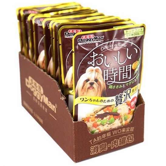 Thức ăn ướt/ Pate cho chó Doggyman gói 70g