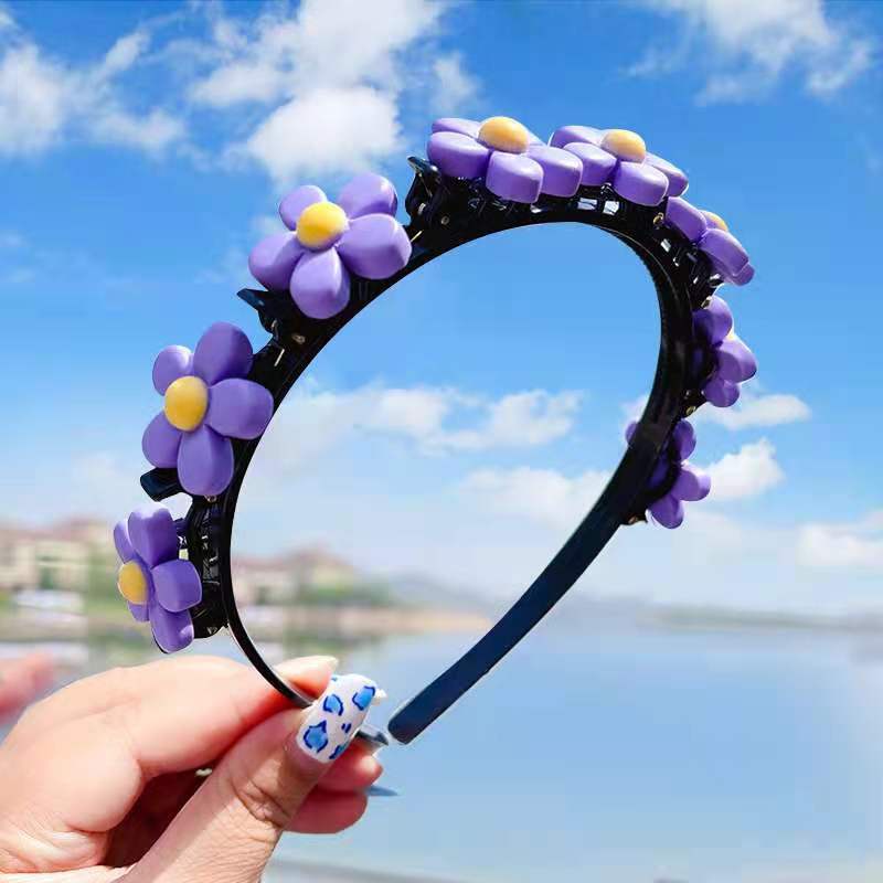 Kẹp Tóc Hoa / Dâu / Đào / Đào / Hoạt Hình Nhiều Màu Sắc Dễ Thương Cho Bé Gái