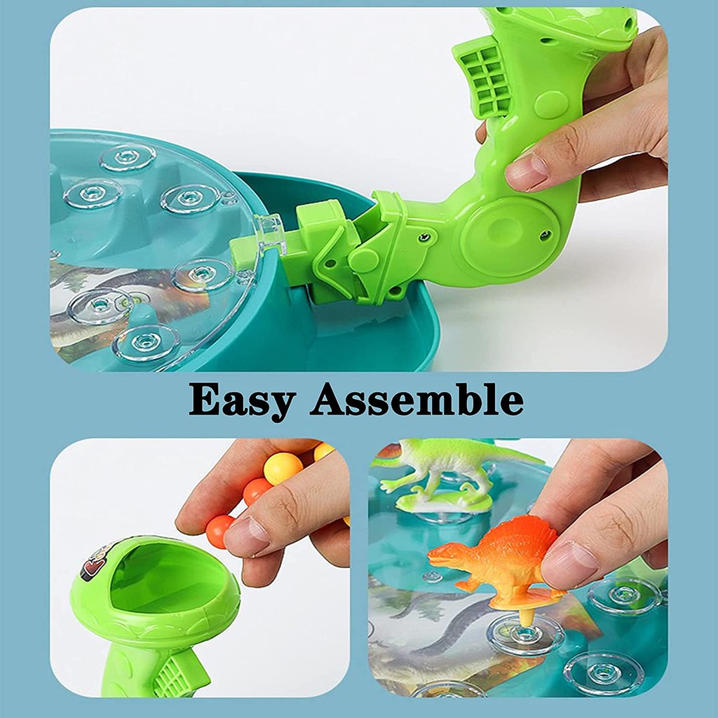 Đồ chơi khủng long đại chiến dino bắn bi đối kháng 2 người giải trí dinosaur trẻ em cho bé battle toys for kids