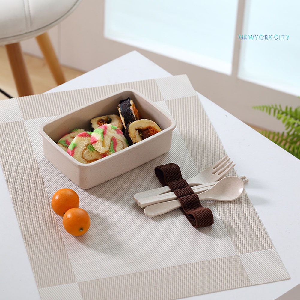 Hộp cơm NYC Bằng Sợi Tre Sức Chứa Lớn Tiện Dụng