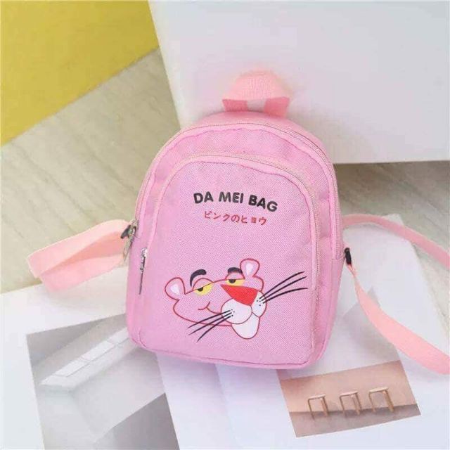 Túi đeo chéo kèm balo DC008 DOREMON - PIKACHU - BÁO HỒNG