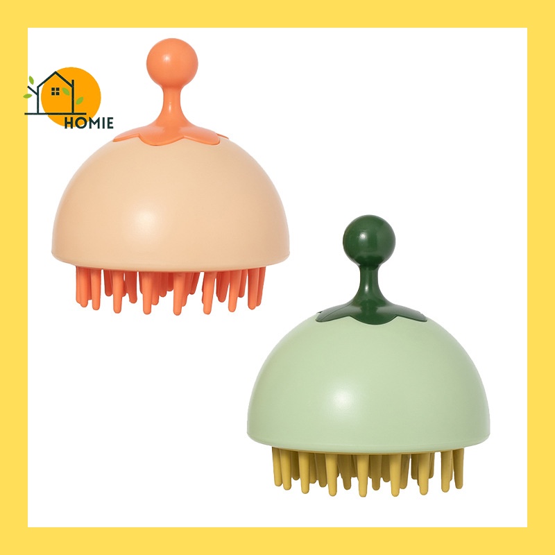 Lược gội đầu silicone massage da dầu hiệu quả