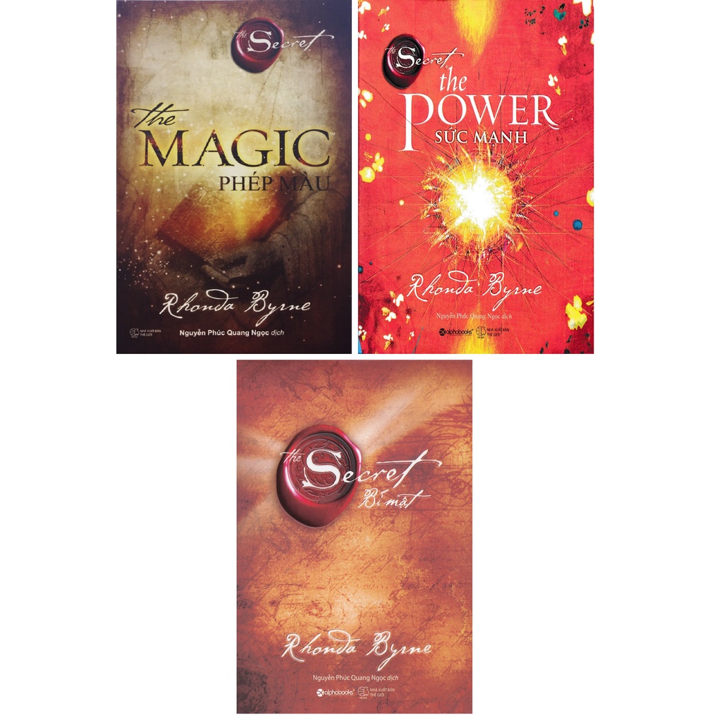 Sách Combo 3 quyển Secret , Power , Magic ( bộ 3 quyển )