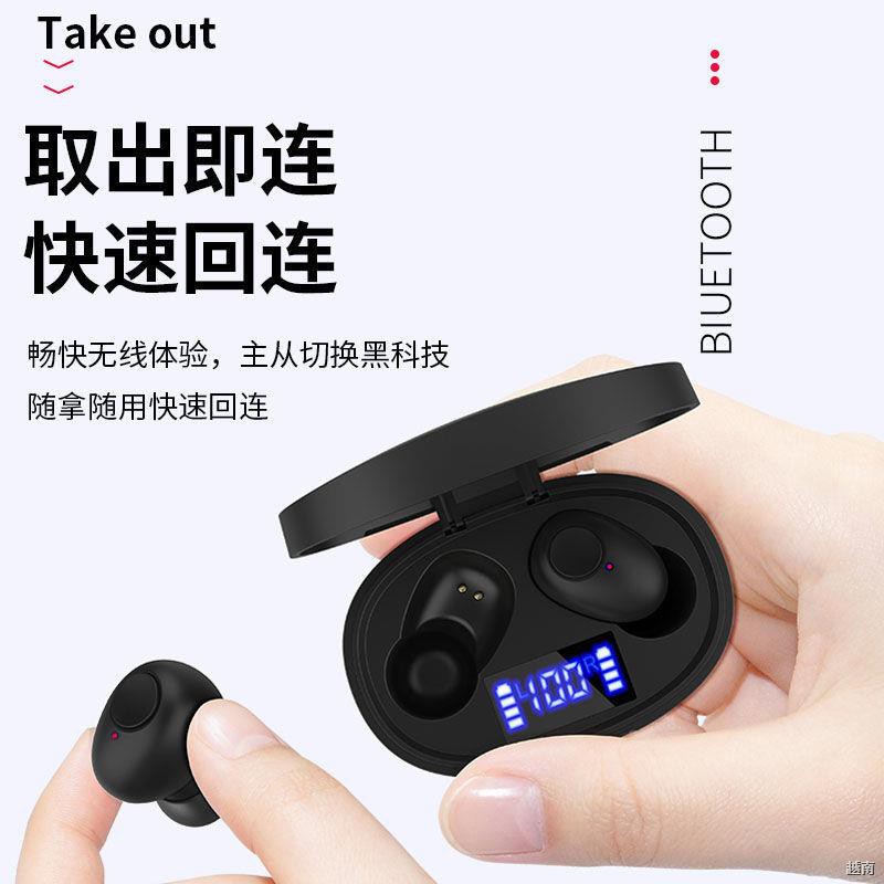 ❆♧Áp dụng cho Apple OPPO Huawei vivo Stealth Ultra Long Standby Mini Bluetooth 5.0 Tai nghe Binaural True Wireless