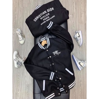 áo khoác dạ dior dáng bomber