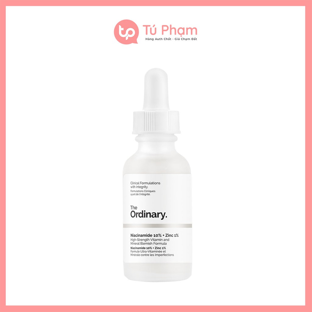 Tinh Chất Dưỡng The Ordinary Niacinamide 10% + Zinc 1%