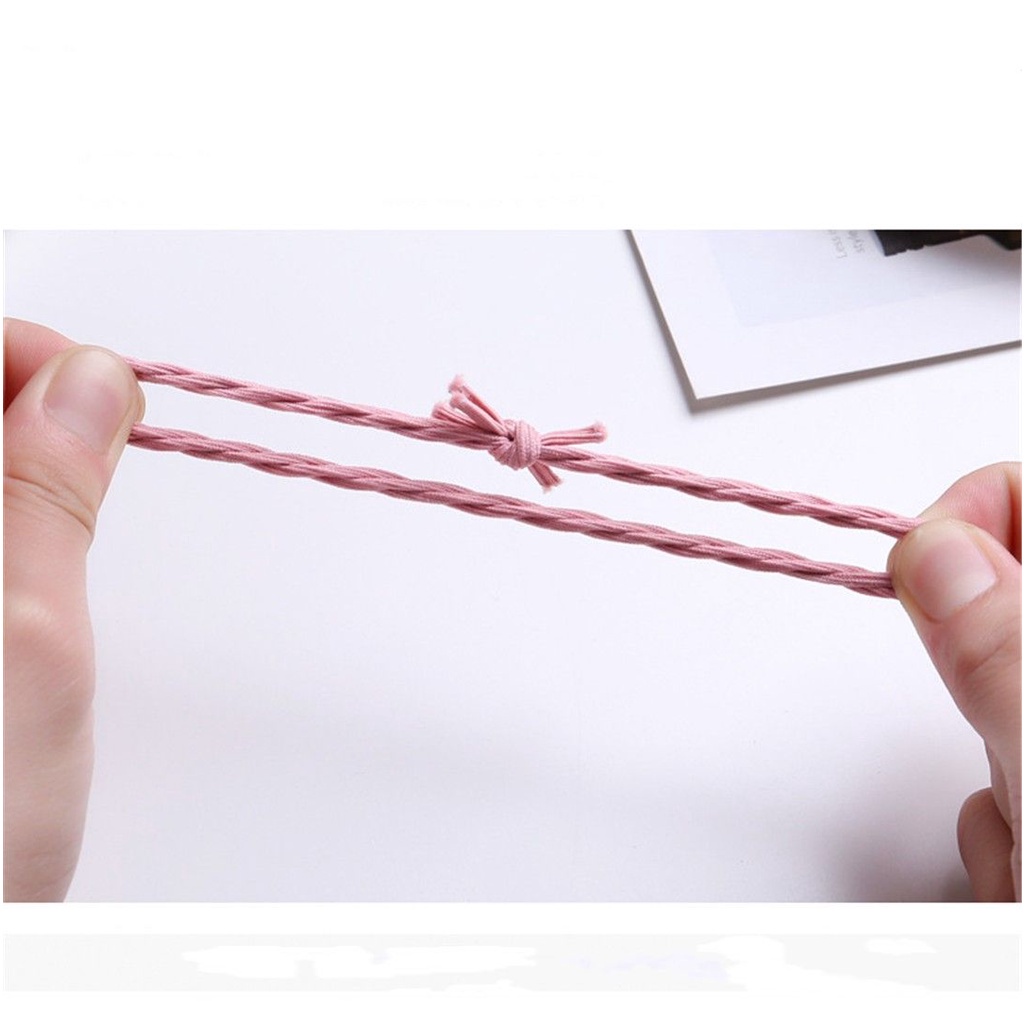 Dây buộc tóc vải dệt co giãn tốt thời trang dành cho nữ