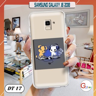 Ốp lưng SAMSUNG GALAXY J6 2018 dẻo trong in hình