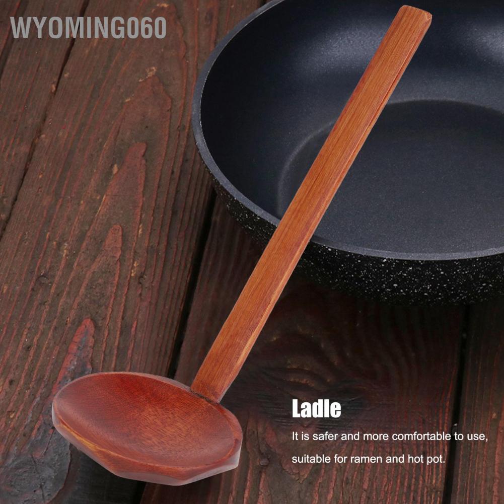 [Hàng Sẵn] Muỗng mì mộc, món ăn sành điệu, món canh kéo lẩu ở mức độ cao của các món ăn thời thượng 【Wyoming060】