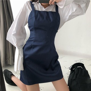 Yếm xanh đen báic (ko kèm áo) (+hình thật)