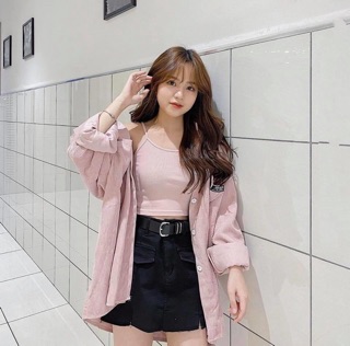 Áo 2 dây thêu {hình chụp thật}