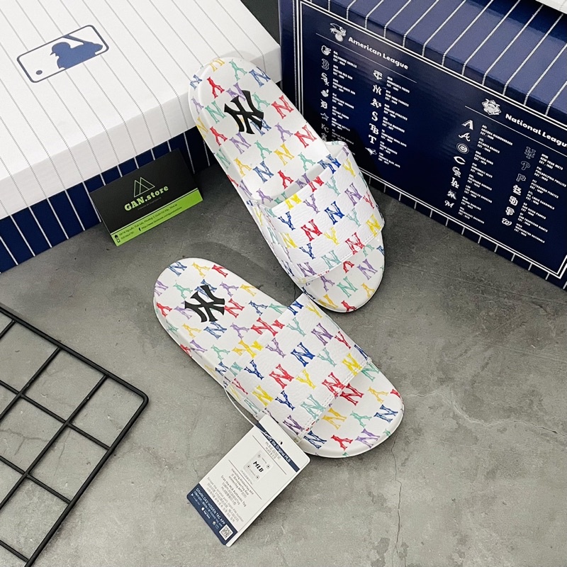 Dép 𝗠𝗟𝗕 Monogram Nữ Nhiều Màu