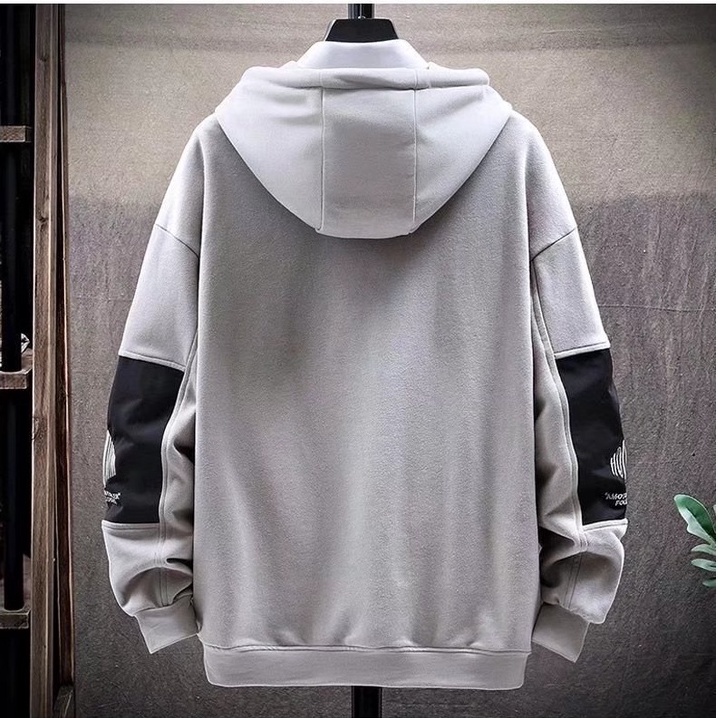 Áo hoodie dáng rộng phong cách Hàn Quốc có size M-3XL
