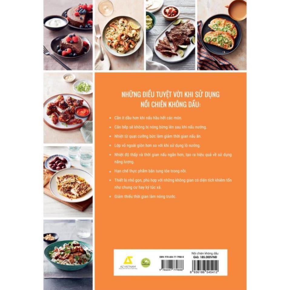 [Giao Nhanh] Sách - Nấu ăn dễ dàng với nồi chiên không dầu [AZVietNam] | BigBuy360 - bigbuy360.vn