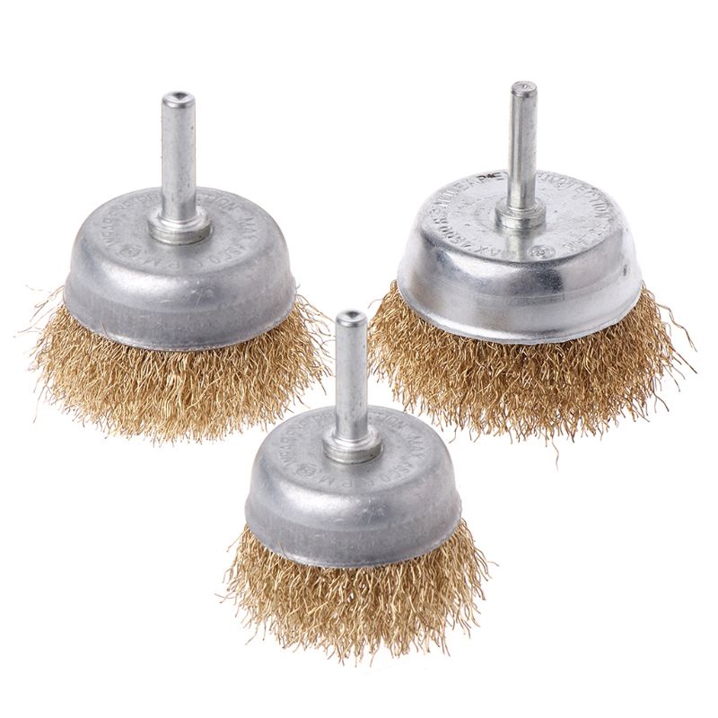 Cọ Sợi Dây Tròn Xoay Được Dùng Loại Bỏ Rỉ Sét Tiện Dụng