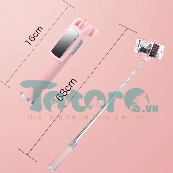 Gậy Selfie gắn gương Colorful