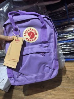 Kanken mini tím nhạt
