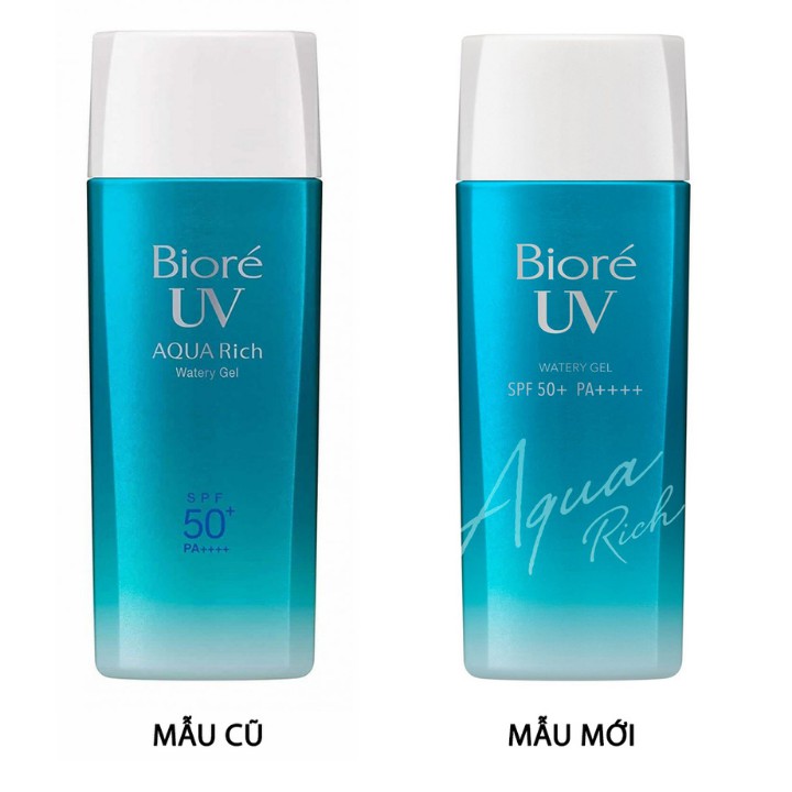 Kem chống nắng Biore UV Aqua Rich Watery Essence/Gel SPF 50 PA++++ nội địa Nhật-kem chống nắng dành cho da mụn | BigBuy360 - bigbuy360.vn