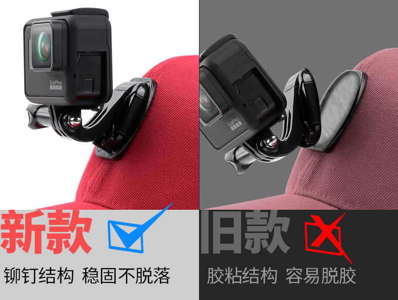 Kẹp Gắn Nón Bảo Hiểm Cho Máy Ảnh Gopro9 Insta360oner | BigBuy360 - bigbuy360.vn
