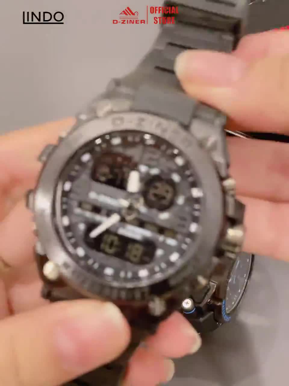 Đồng hồ điện tử thể thao Chống Nước 30M D-ZINER 1901-Full Box- Quà tặng 19/11 | BigBuy360 - bigbuy360.vn