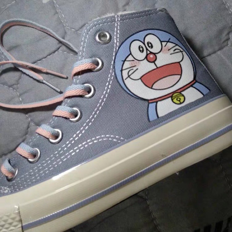 Giày cổ cao doraemon size 35-40