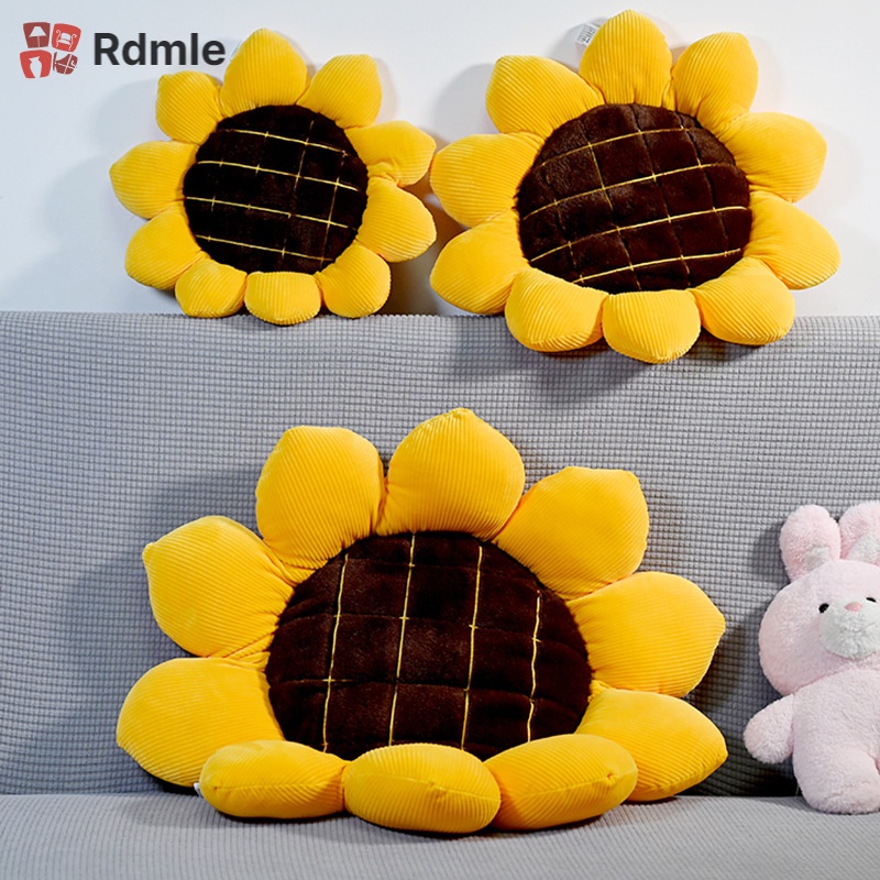 Gối Mềm Hình Hoa Hướng Dương Sáng Tạo Đa Năng Trang Trí Phòng Khách/Phòng Ngủ