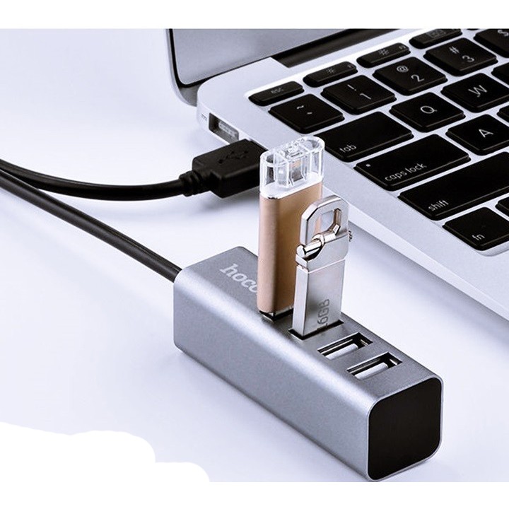 Hub Hoco 4 ổ HB1 chia usb thành nhiều ổ tiện lợi