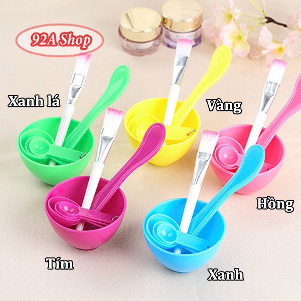 [MAKEUP TOOLS] BỘ BÁT TRỘN MỸ PHẨM 6 MÓN