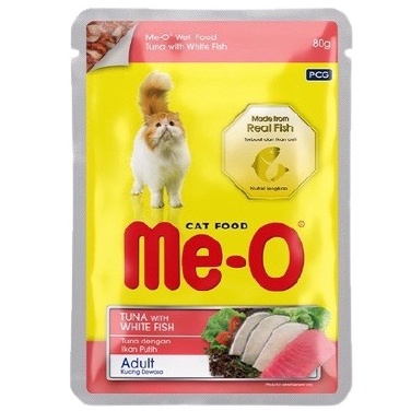 Pate cho mèo Me-o, Pate dinh dưỡng cho mèo gói 80gr