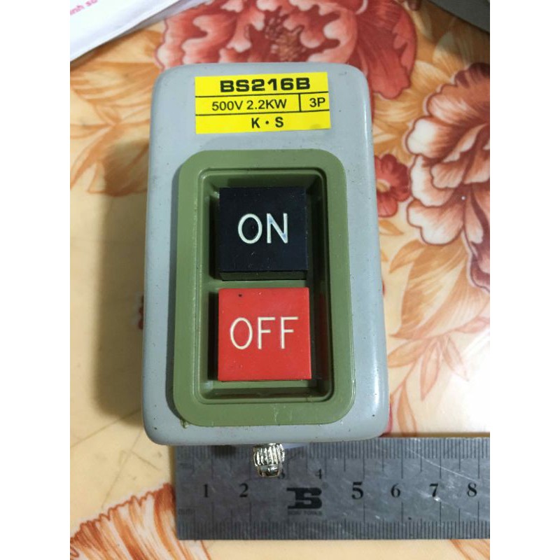Công tắc nút ấn ON OFF BS230B BS216B BS211B